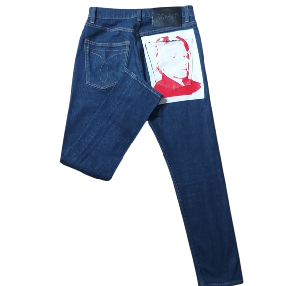 Calvin Klein | Raf Simons | Andy Warhol | Limited Edition | Graphic Slim Jeans - Picture 10 of 16
